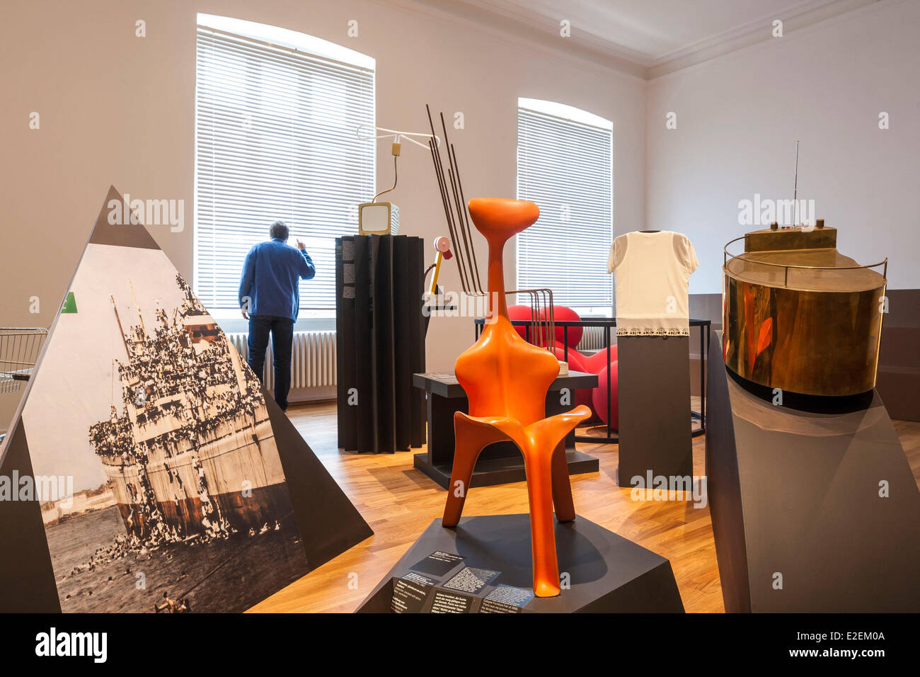 Deutschland, Hamburg, Museum fur Kunst Und Gewerbe (MKG), Kunst und Kunstgewerbe-Museum, Design-Abteilung Stockfoto