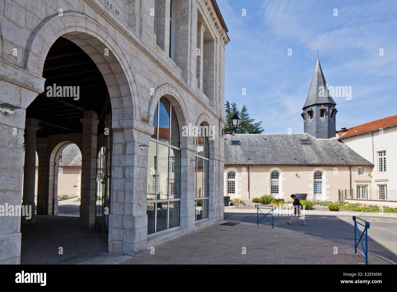 Frankreich, Charente, La Rochefoucauld Stockfoto