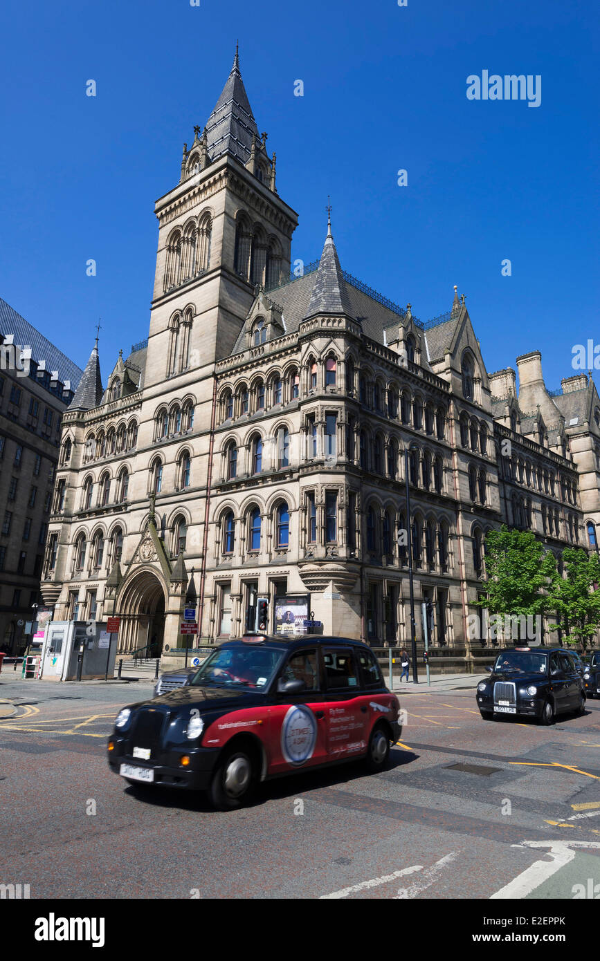 Vereinigtes Königreich, Manchester, das Rathaus Stockfoto