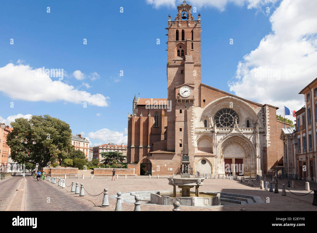 France haute garonne toulouse fountain Fotos und Bildmaterial in
