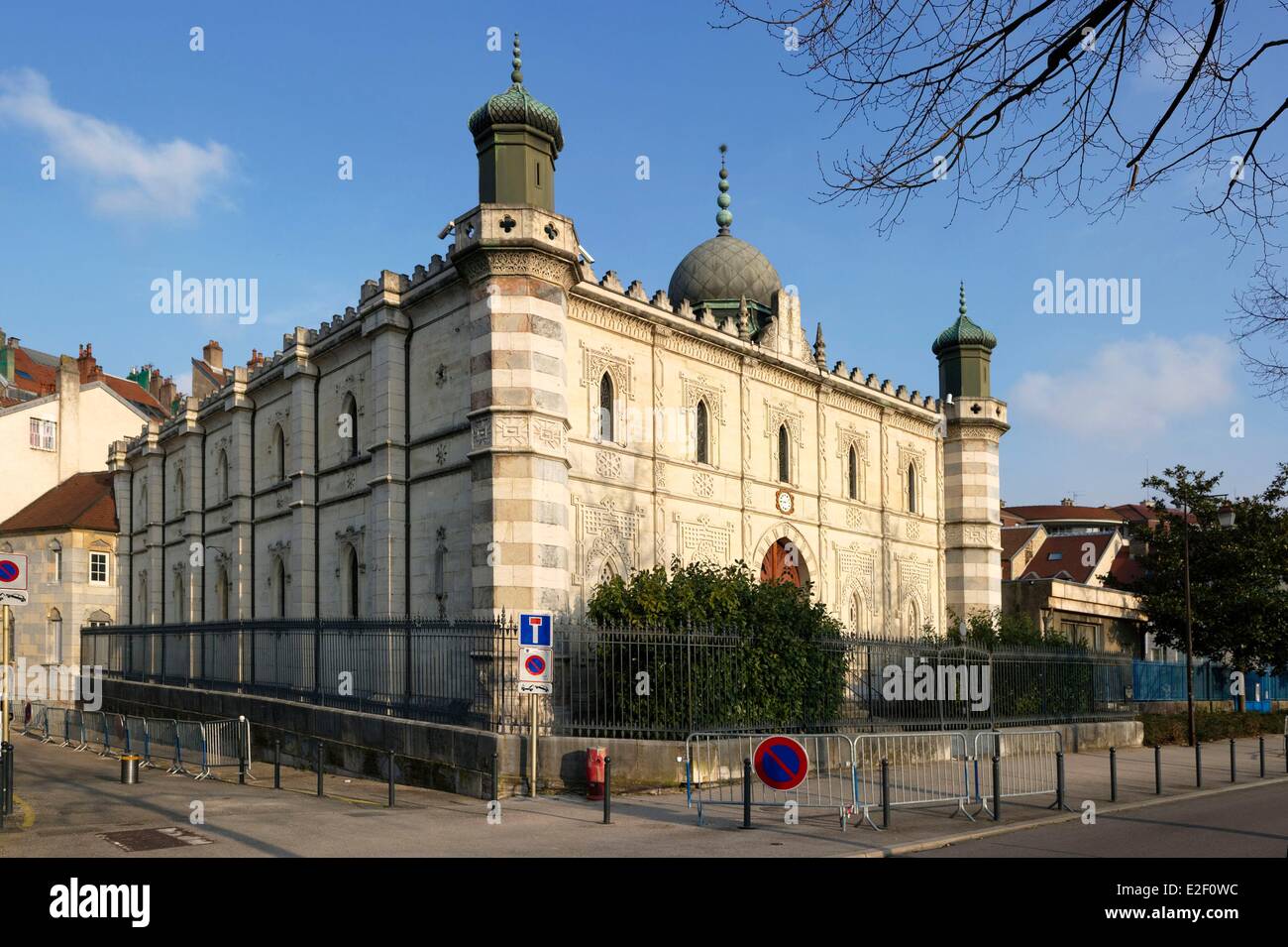 Frankreich, Doubs, Besançon, die Synagoge Stockfoto