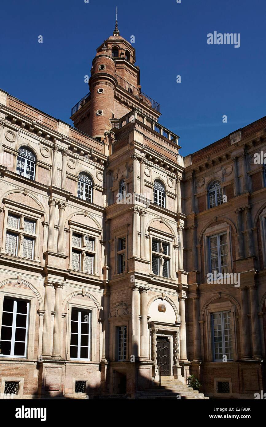 Frankreich, Haute Garonne, Toulouse, Hotel d'Assezat, Fondation Bemberg Museum Stockfoto