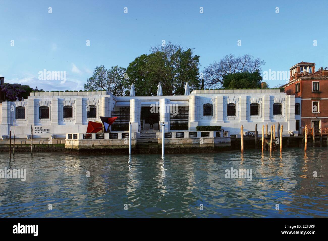 Italien, Venetien, Venedig, Weltkulturerbe der UNESCO, Dorsoduro Viertel, Peggy Guggenhein museum Stockfoto