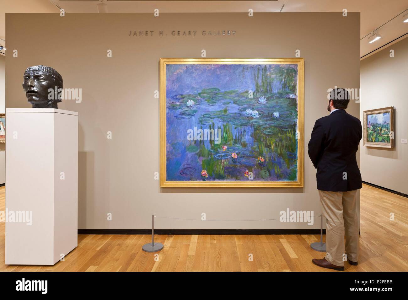 Vereinigten Staaten Oregon Portland Portland Art Museum das siebte älteste Museum des Landes gegründet 1892 Werke von Emile Stockfoto