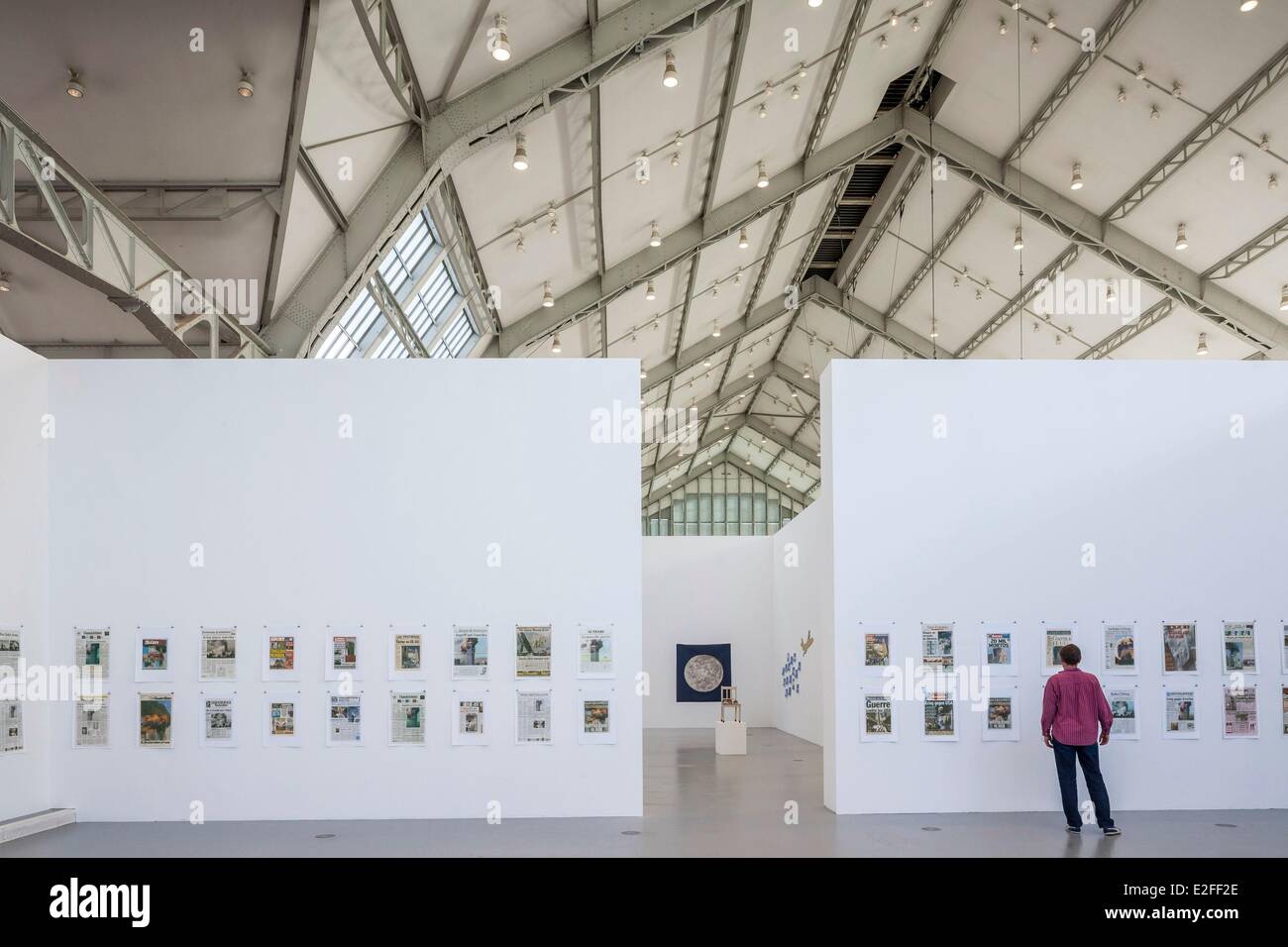 Deutschland, Hamburg, Deichtorhallen, Ausstellung der Werke von zeitgenössischen deutschen Künstler Hans Stockfoto