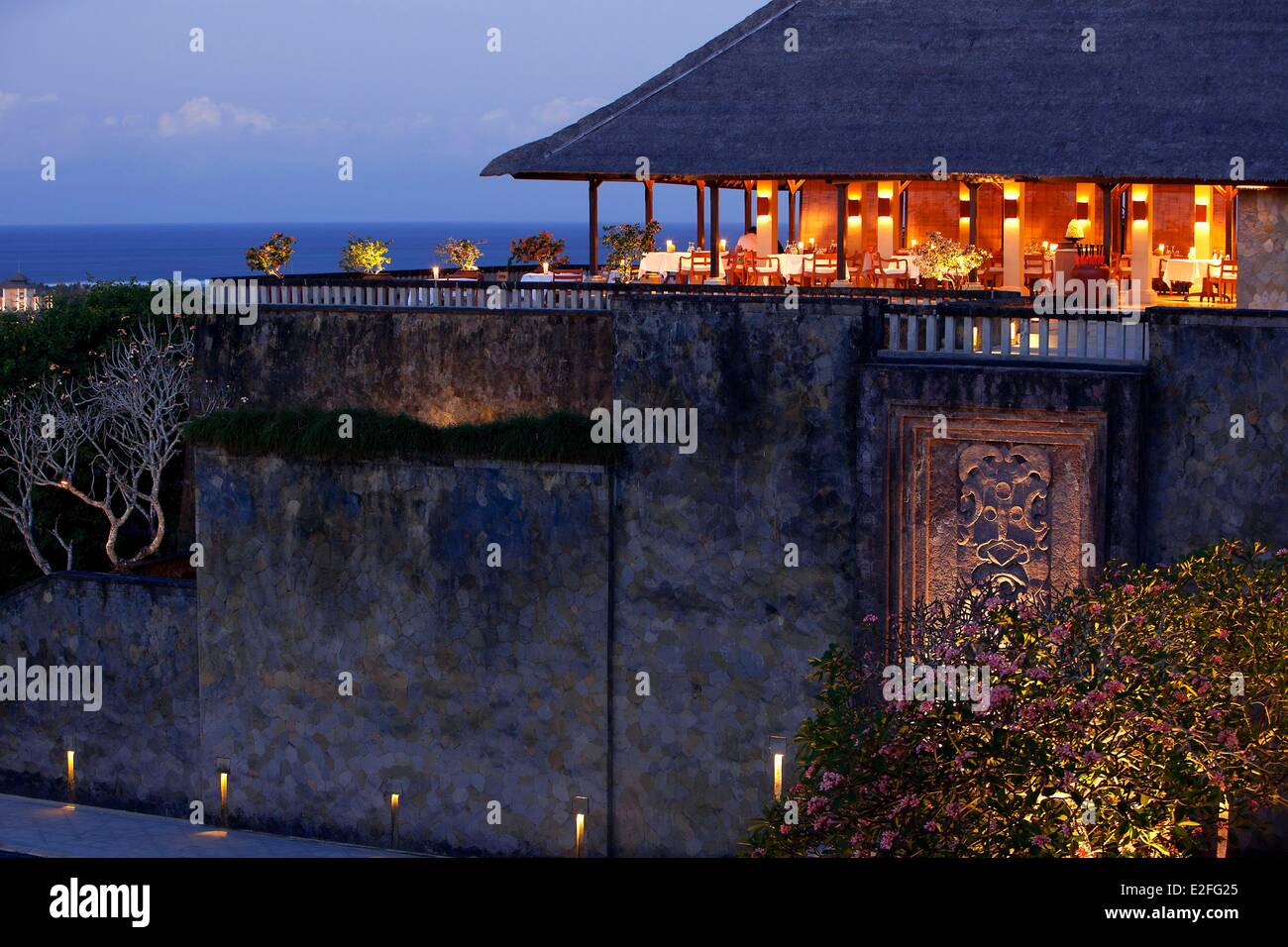 Indonesien, Bali, Bukit Halbinsel Nusa Dua Hotel Amanusa Stockfoto