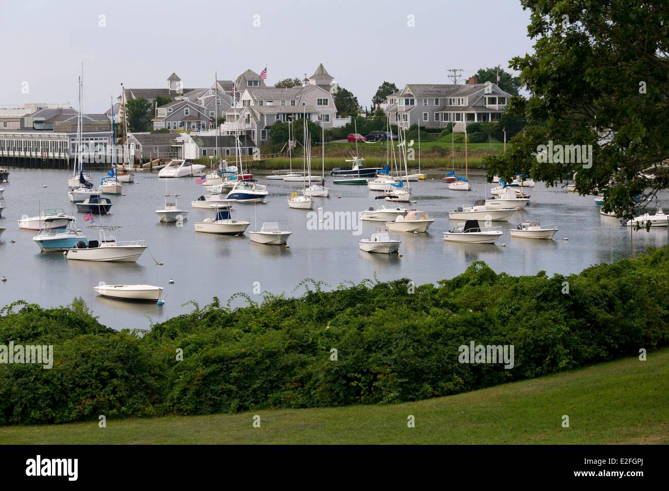 USA, Massachusetts, Cape Cod, Harwich, Harwich Hafen Stockfoto