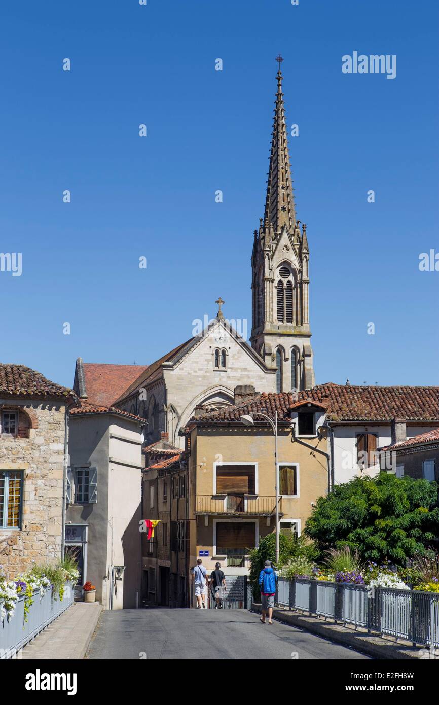 Frankreich, Tarn et Garonne, Saint Antonin Noble Val Stockfoto