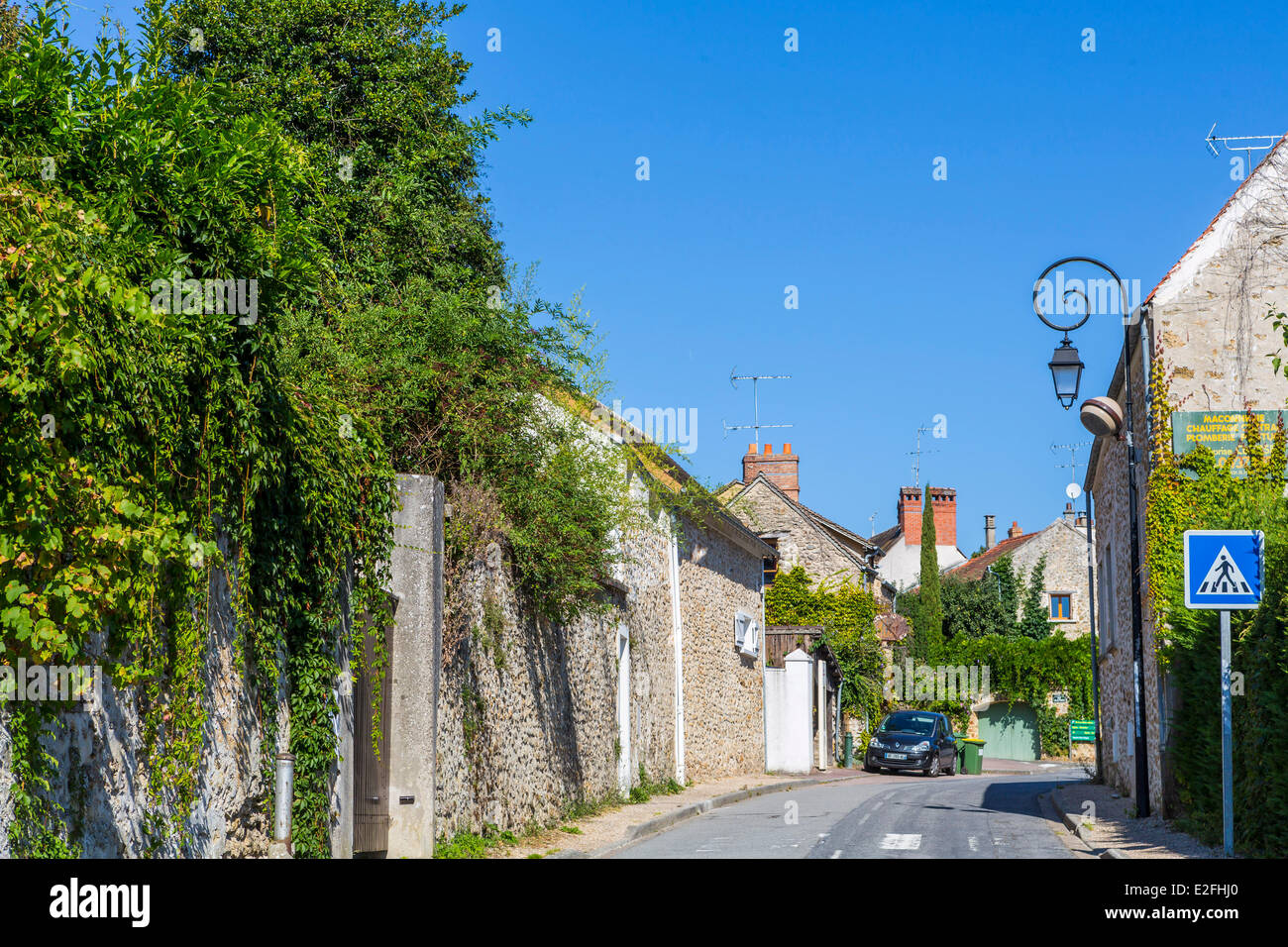 Yvelines, Frankreich-Saint-Lambert-des-Bois Stockfoto