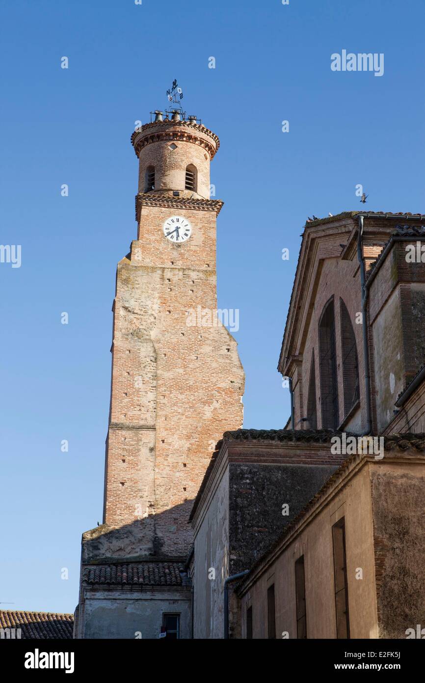 Frankreich, Gers, L'Isle Jourdain, Saint-Martin-Kirche Stockfoto