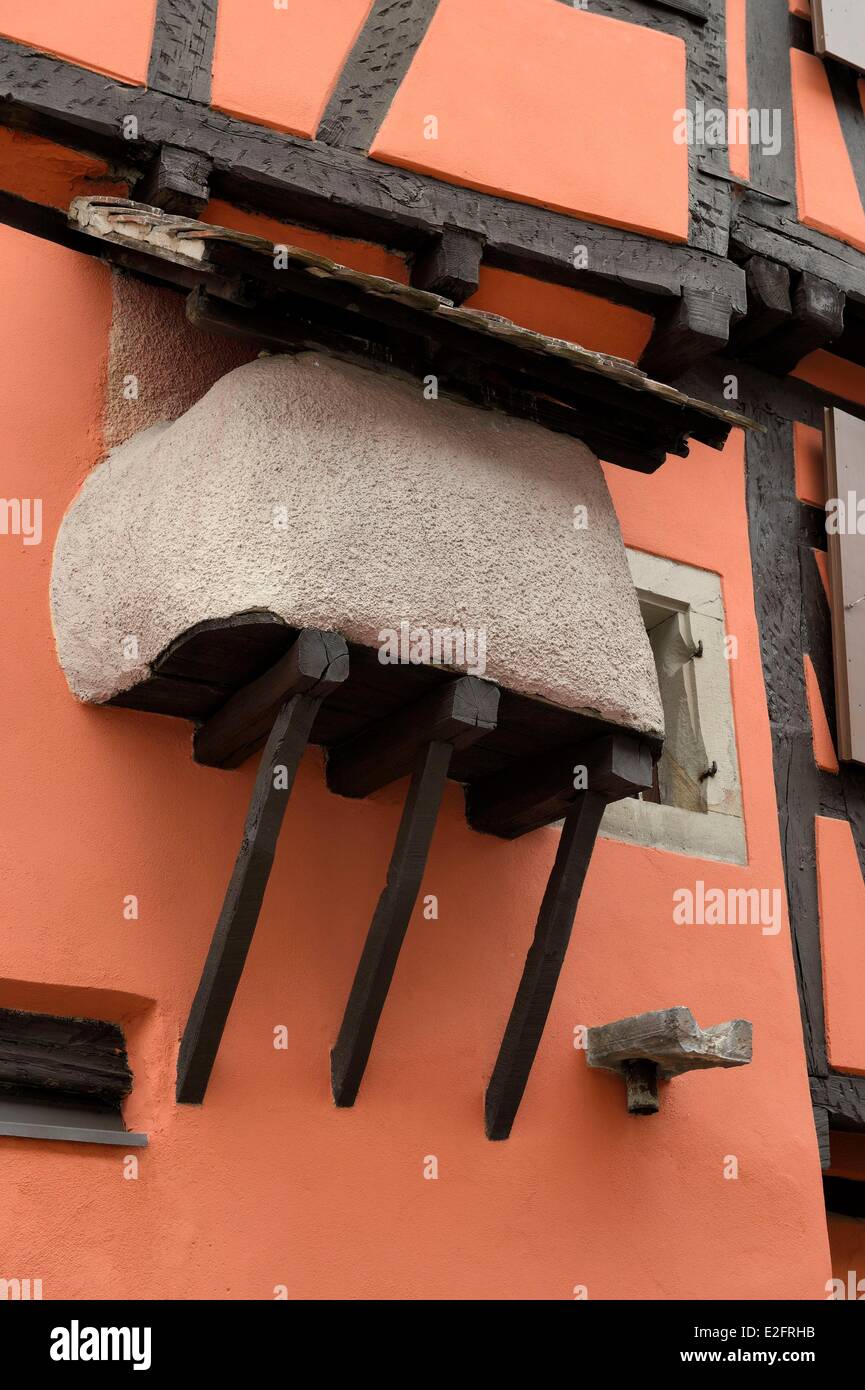 Frankreich-Bas-Rhin Westhoffen ehemaligen jüdischen Viertel Outdoor-Ofen, der erlaubt, warmes Gericht Schabbat zu halten Stockfoto