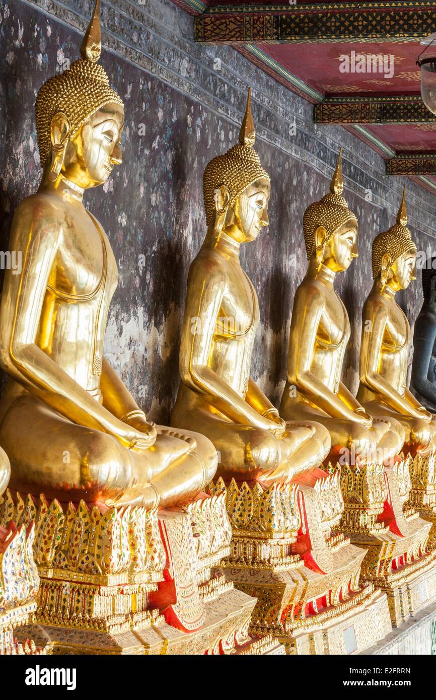 Thailand Bangkok Wat Suthat ist das Giant Swing Tempel stammt aus dem frühen 19. Jahrhundert einer der sechs Königlichen Tempel im Land Stockfoto