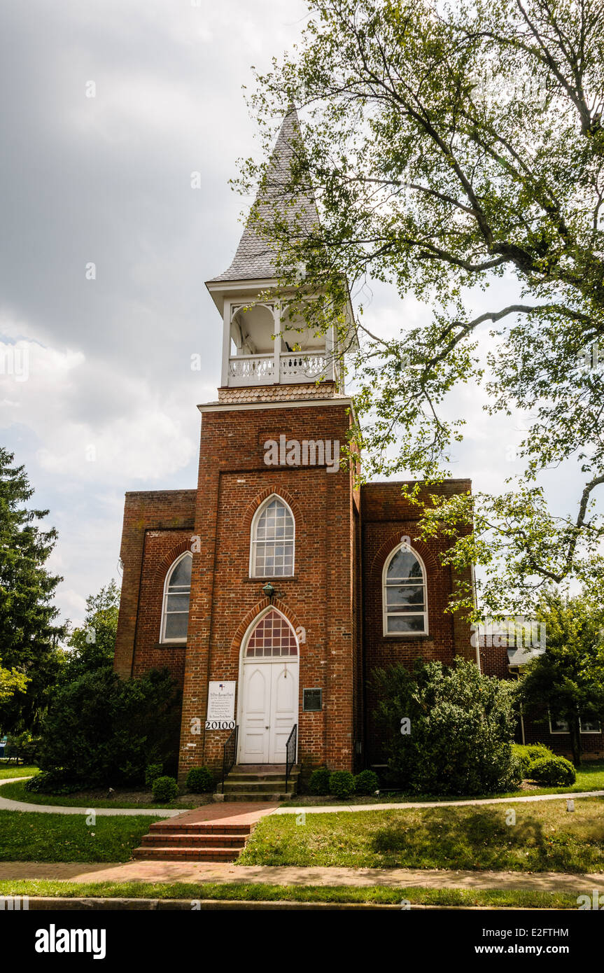 Saint Peter es Episcopal Church, 20100 Fisher Avenue, Poolesville, Maryland Stockfoto