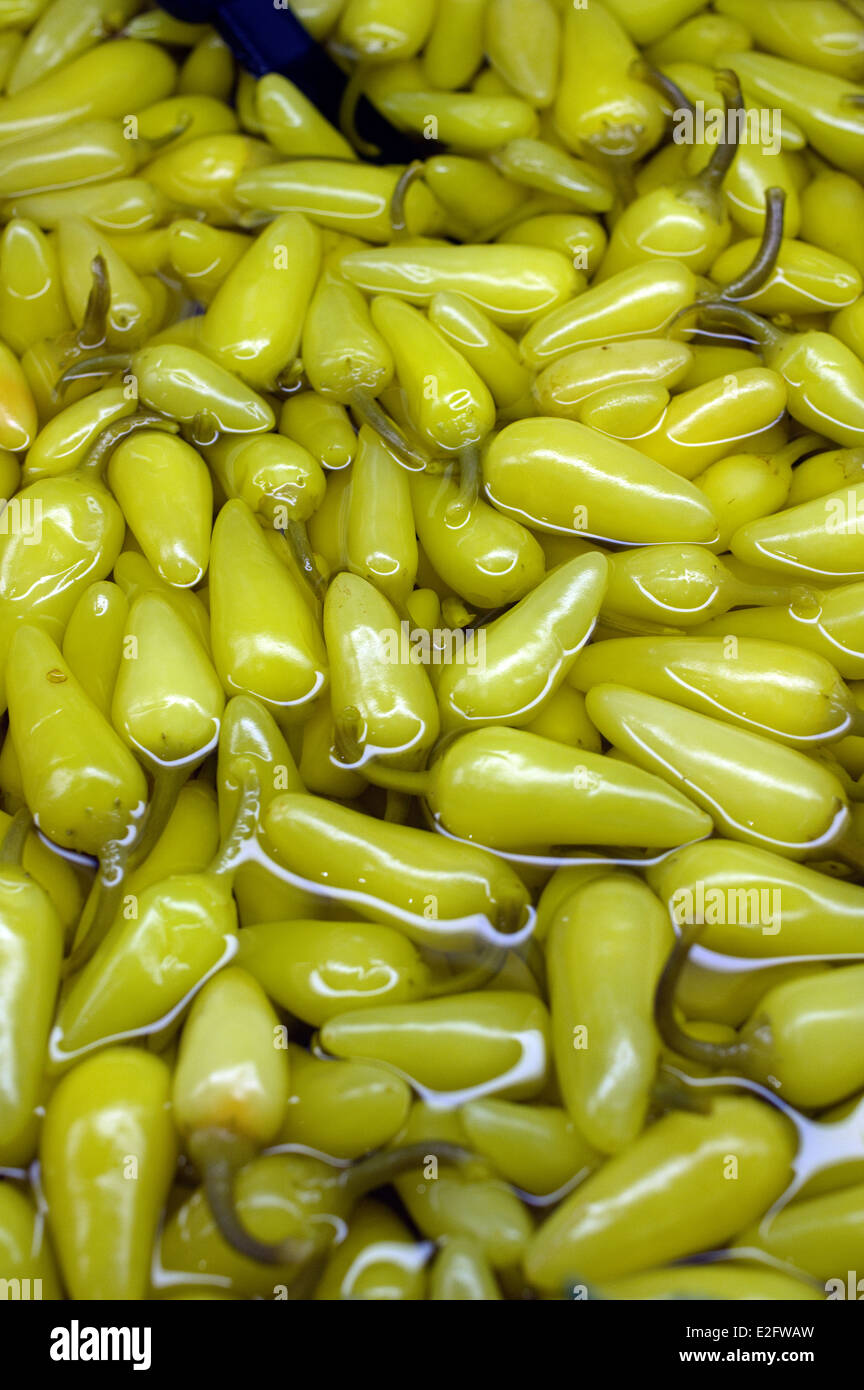 Paprika in einer mexikanischen Markt Stockfoto