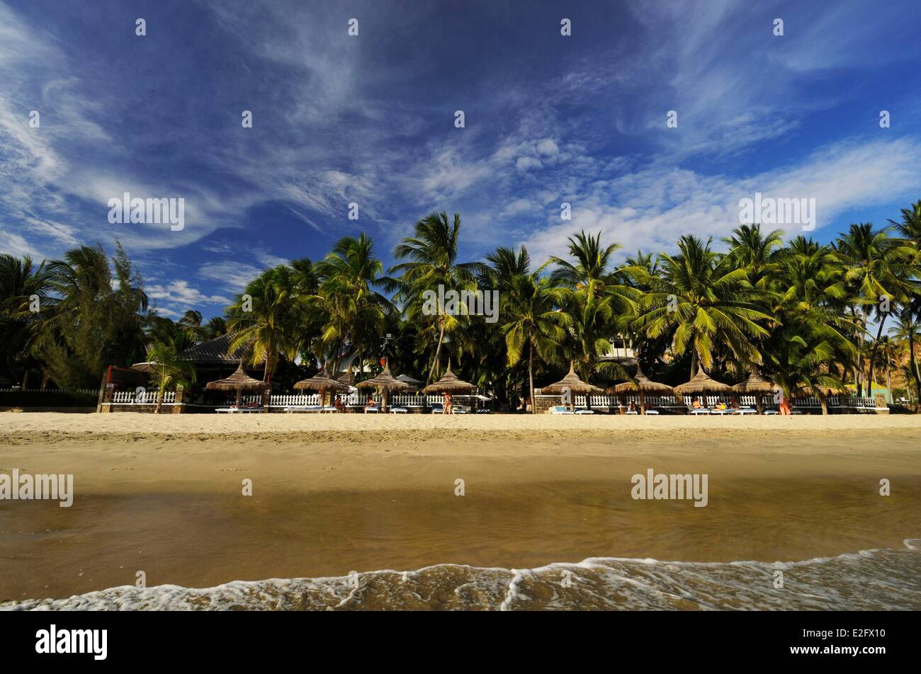 Vietnam Binh Thuan Provinz Mui Ne Strand Stockfoto