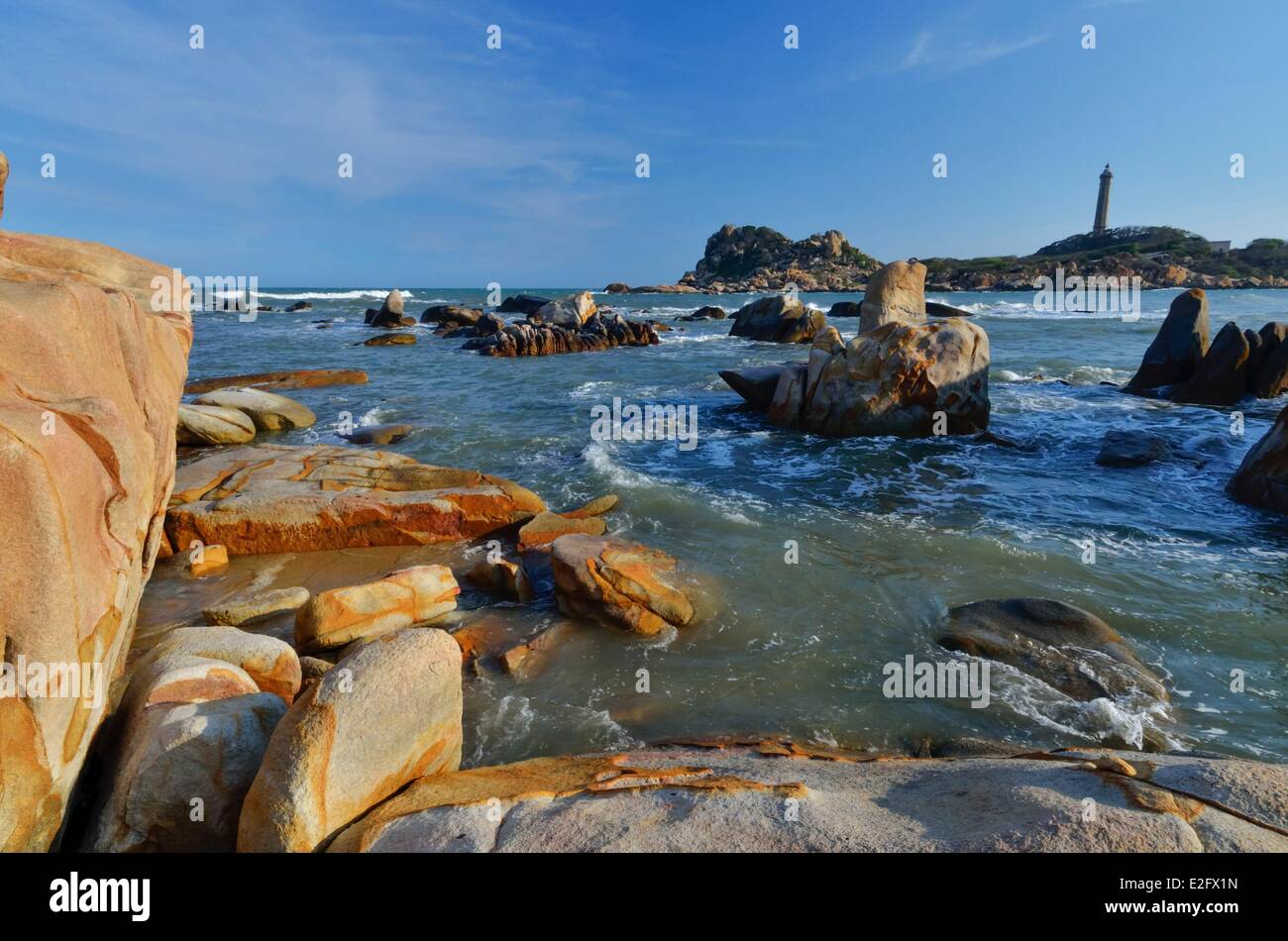 Vietnam Franzosen Binh Thuan Provinz erbaute Leuchtturm von Ke Ga Stockfoto