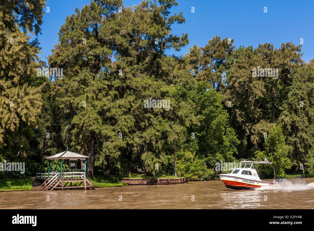 Argentinien Buenos Aires Provinz Tigre Südende des Parana River Delta Stockfoto