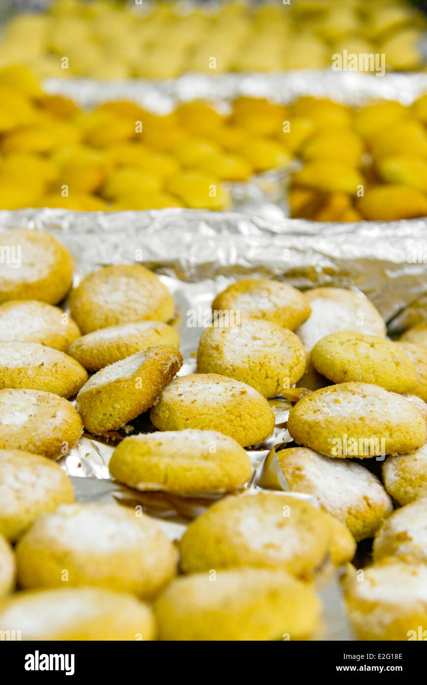 Marokko Casablanca Bezirk Habous neue Medina gebaut von den Franzosen der Zeit des Protektorats Kuchen lagern Bennis Stockfoto