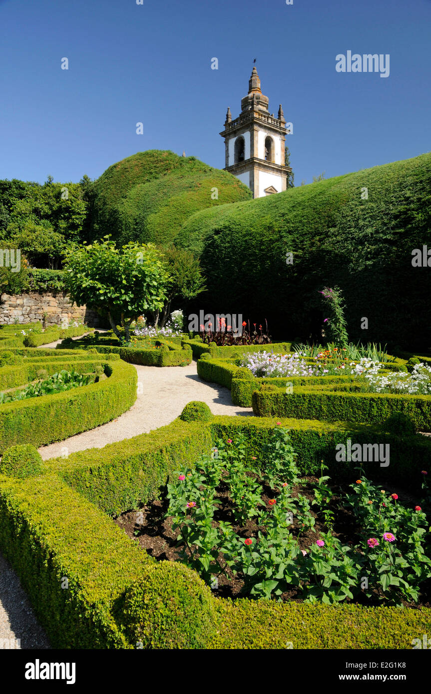 Portugal Douro Vila Real Solar de Mateus Mateus Herrenhaus in der ersten Hälfte des 18. Jahrhunderts von Nicolau Nasoni in eine Stockfoto