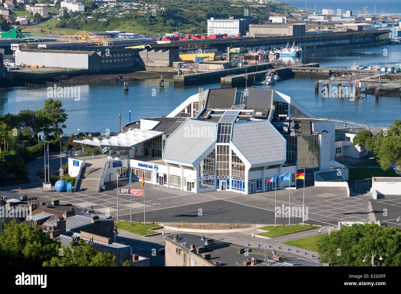 Frankreich-Pas de Calais, Boulogne Sur Mer Aquarium Nausicaa national Sea Center Stockfoto