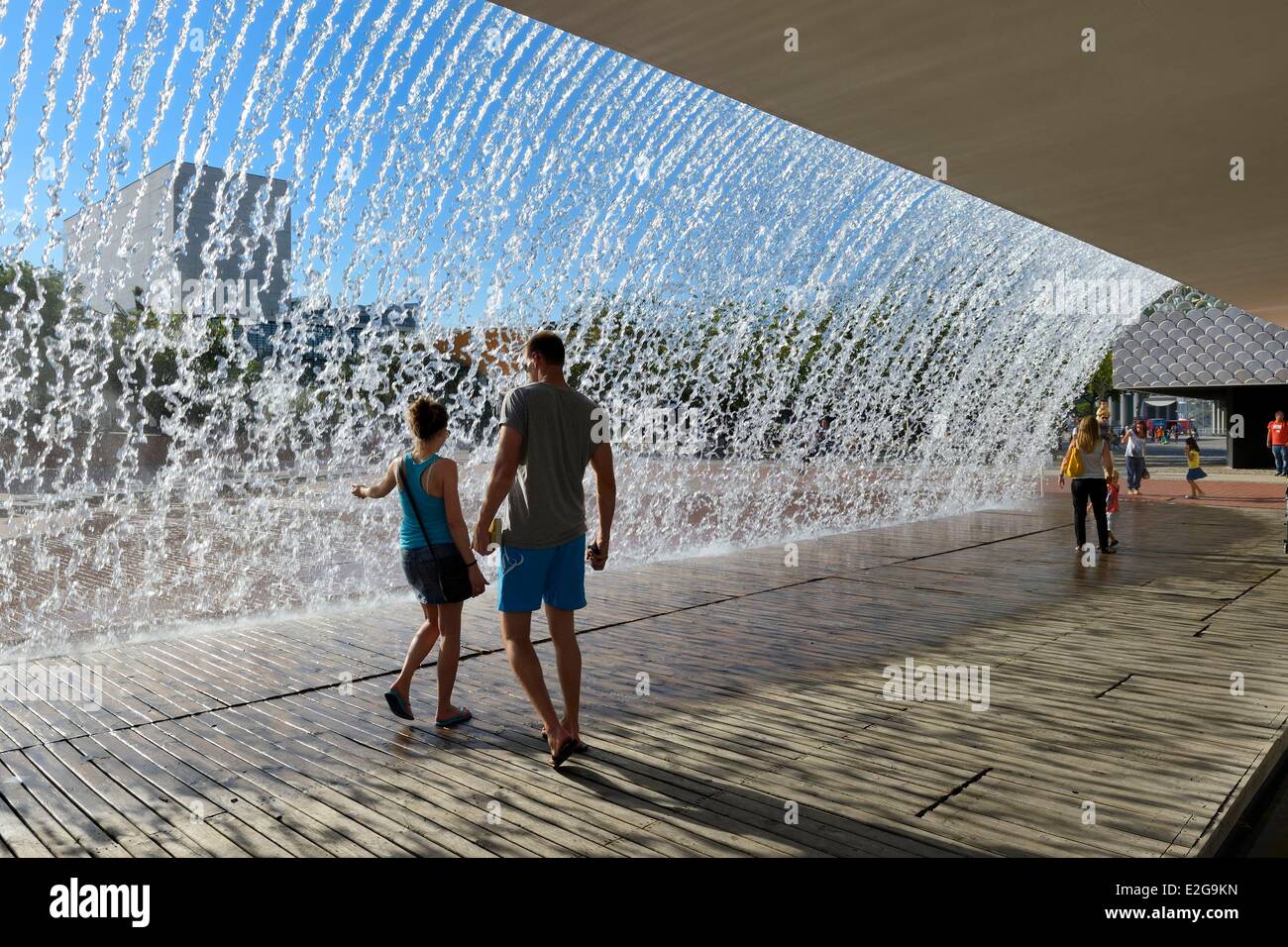 Portugal-Lissabon-Parque Das Nacoes (Park der Nationen) für die universelle Weltausstellung Expo 98 erbaut Stockfoto