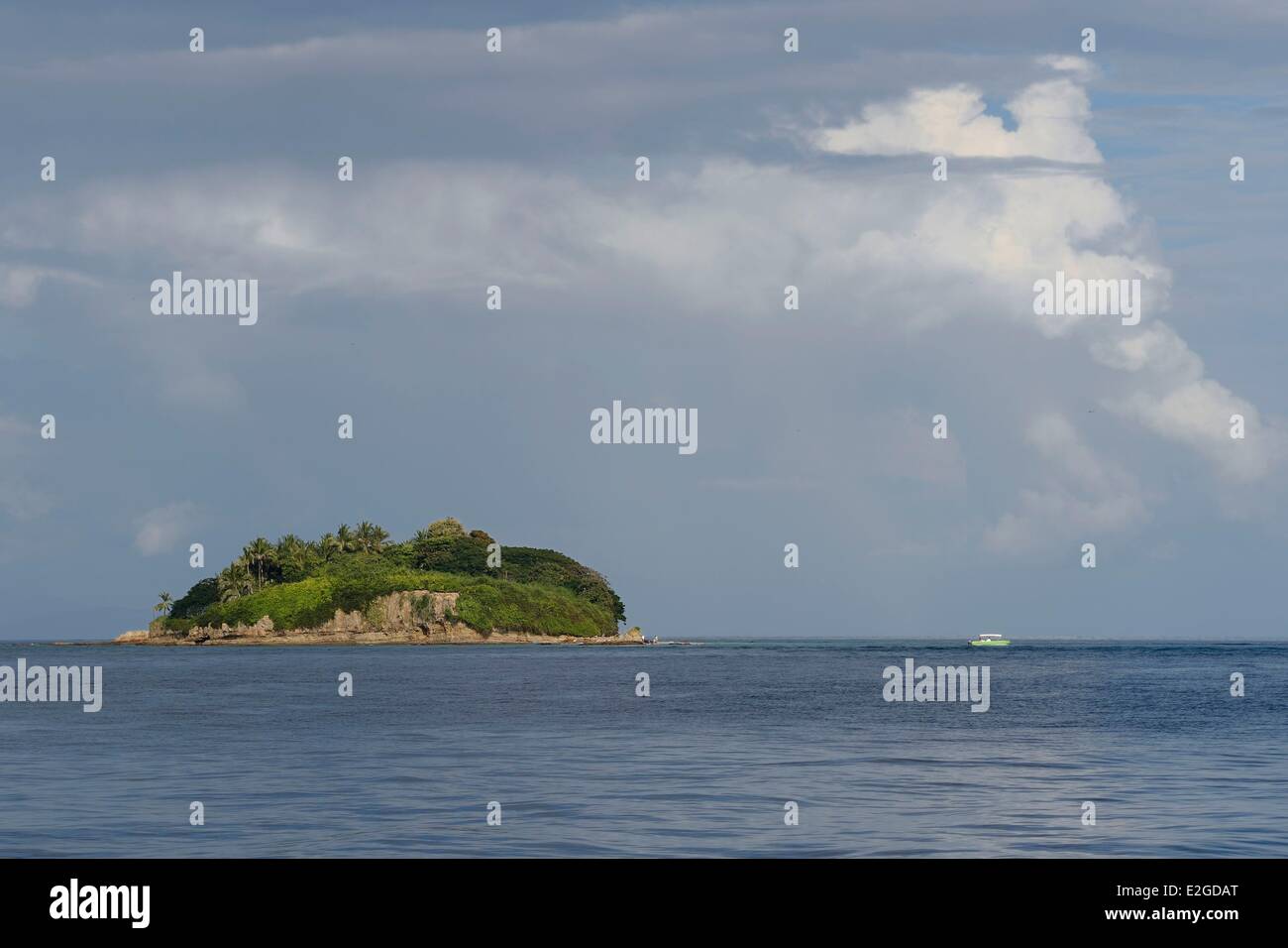 Panama Perle Inseln Isla Pacheca Stockfoto