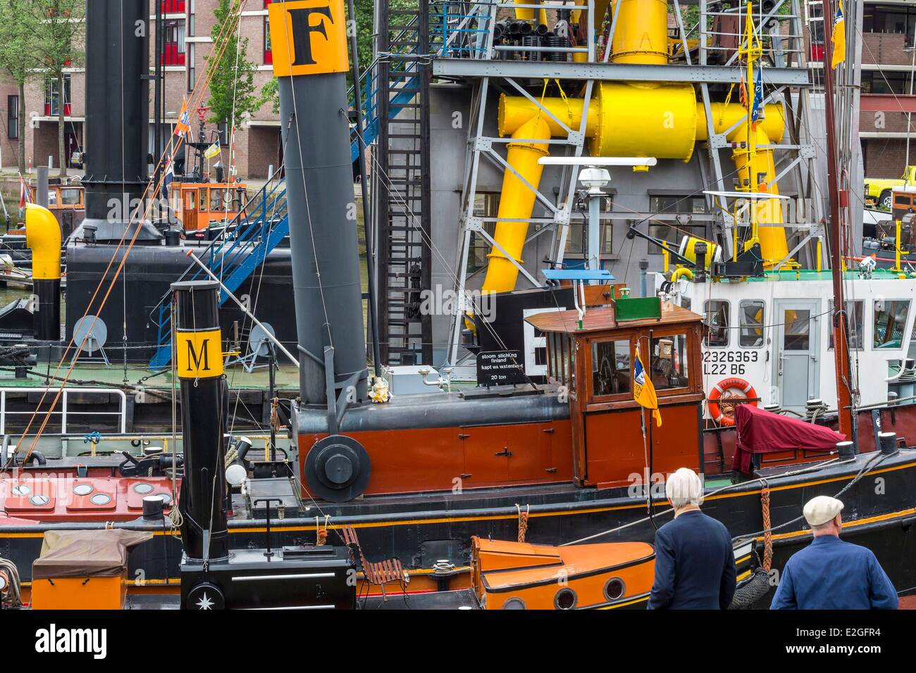 Niederlande Südholland Rotterdam Leuvehaven maritime Museum gegründet 1873 Stockfoto