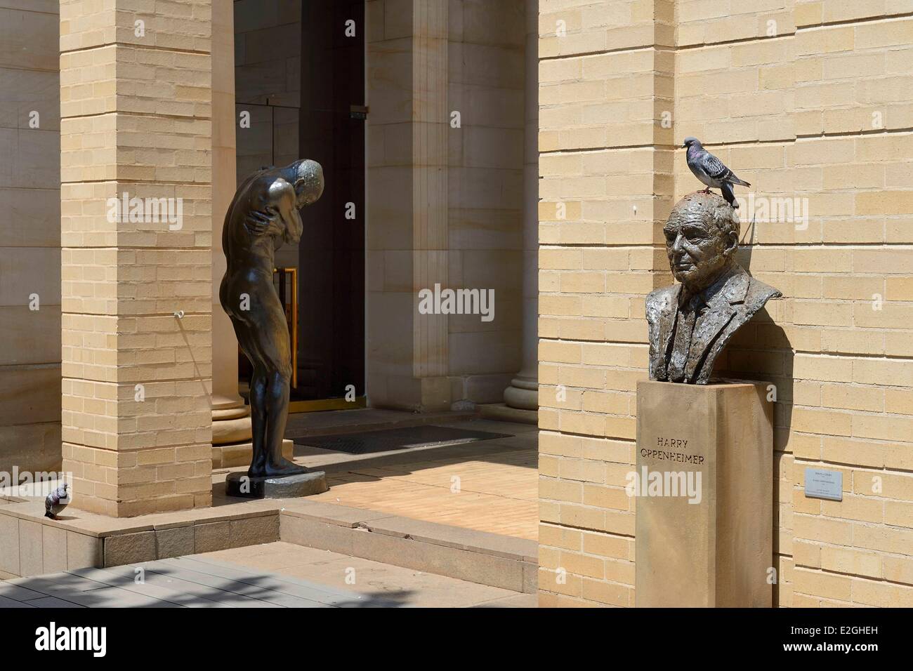 Provinz Gauteng Südafrika Johannesburg CBD (Central Business District) Johannesburg Art Gallery Stockfoto