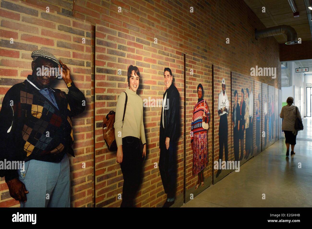 Provinz Gauteng Südafrika Johannesburg Apartheid-Museum Stockfoto