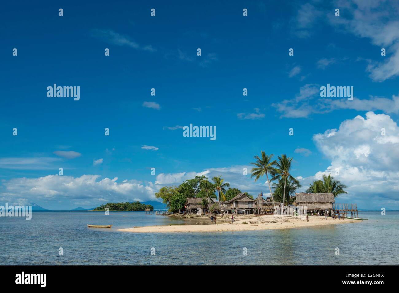 Papua-Neu-Guinea Neubritannien West New Britain Provinz Flugplatz Bezirk Kimbe Bereich Vesse Insel Stockfoto