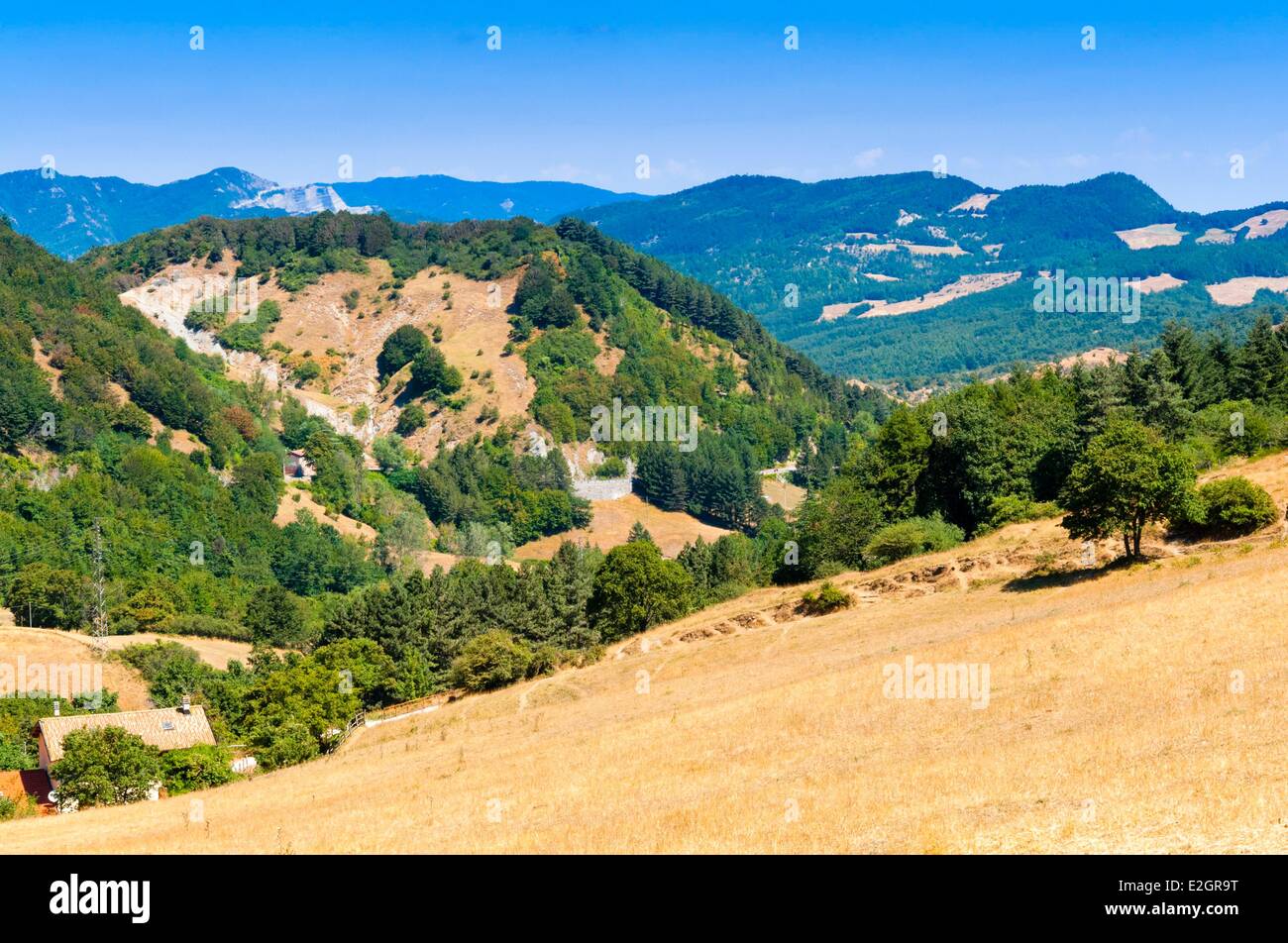 Italien Toskana Florenz Provinz Mugello Landschaft Stockfoto