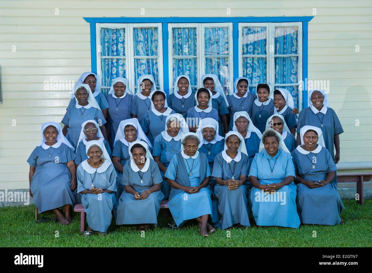 Papua-Neu-Guinea Bismarck-Archipel Neubritannien Insel Bezirk von Kokopo Kokopo Vunapope katholische Mission Stockfoto