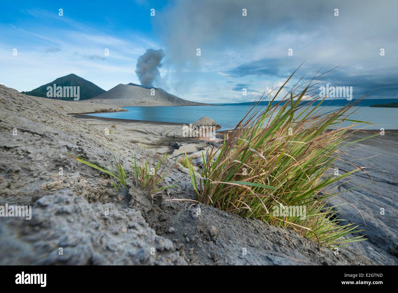 Papua-Neu-Guinea Bismarck-Archipel Gazelle-Halbinsel Neubritannien Insel East New Britain Provinz Rabaul Tavurvur Vulkan Stockfoto