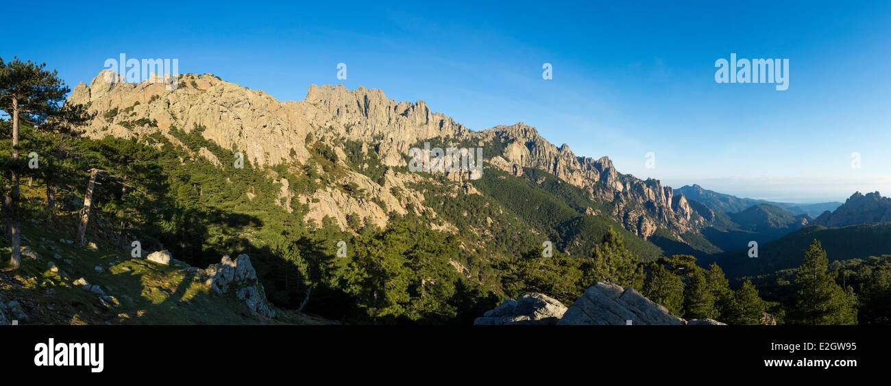 Frankreich Corse du Sud Alta Rocca Quenza Aiguilles de Bavella Stockfoto