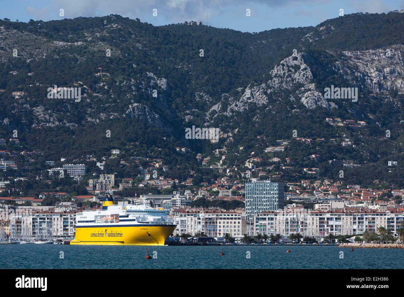 Park Royal Aussichtsturm Frankreich Var Toulon Stockfoto