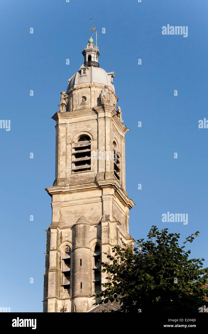 Frankreich Nord Cambrai Glockenturm Stockfoto