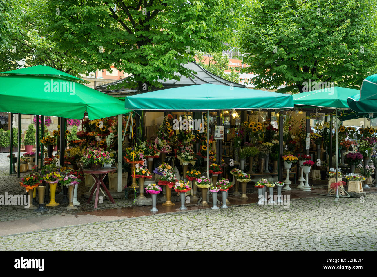 Wroclaw Salzmarkt Plac Solny Stockfoto