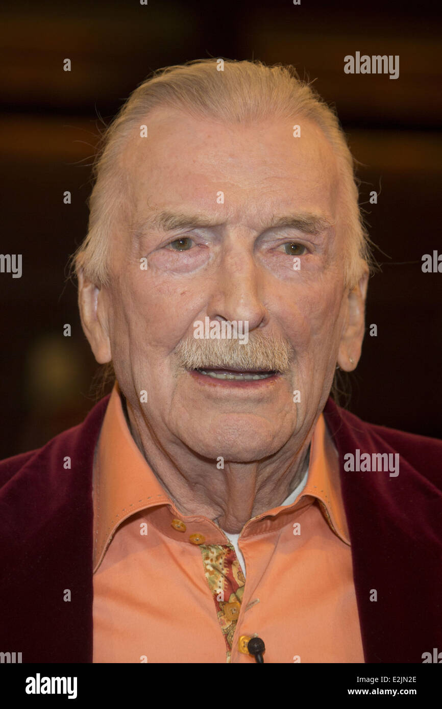 James Last im deutschen ZDF Talkshow Markus Lanz.  Wo: Hamburg, Deutschland bei: 26. März 2013 Stockfoto