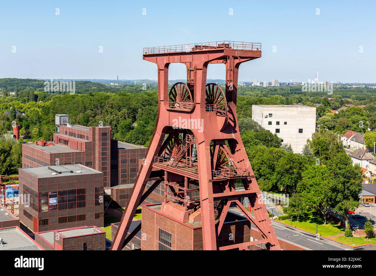 Zeche Zollverein, eine ehemaligen Zeche, ein UNESCOWeltkulturerbe