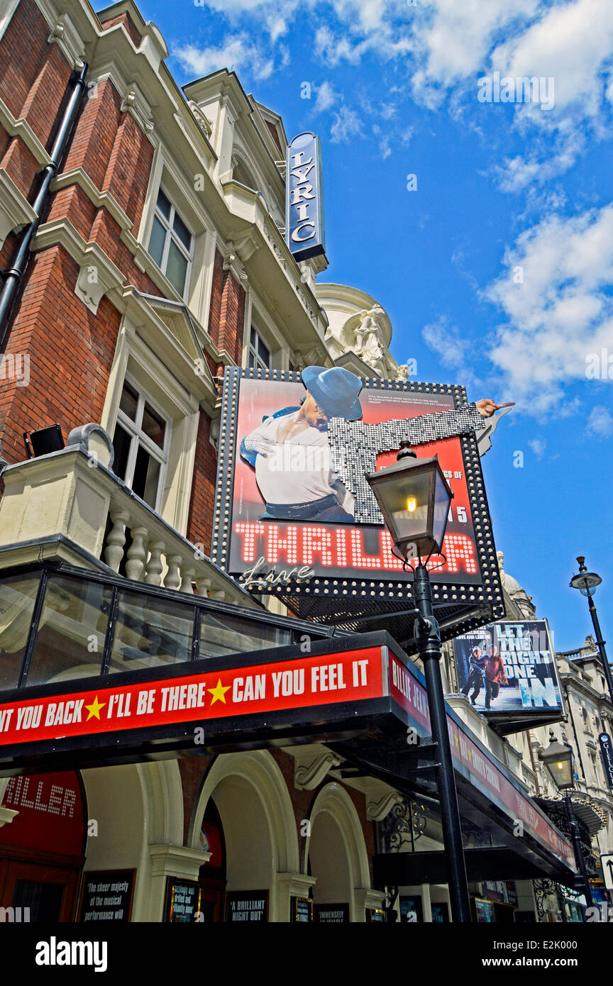 Lyric Theatre, West End, City of Westminster, London, England, Vereinigtes Königreich Stockfoto