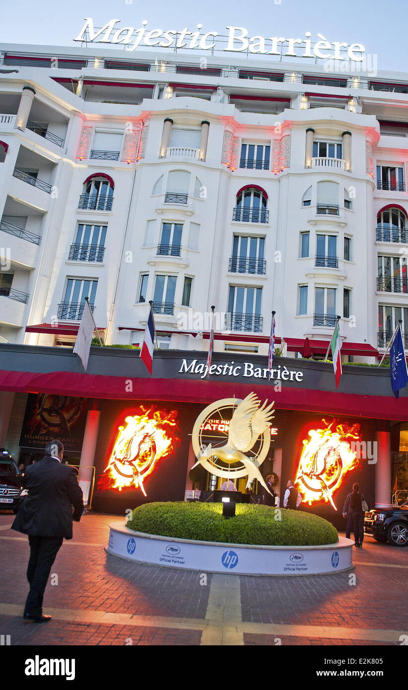 Atmosphäre im 2013 Cannes Filmfestival.  Wo: Cannes, Frankreich bei: 13. Mai 2013 Stockfoto