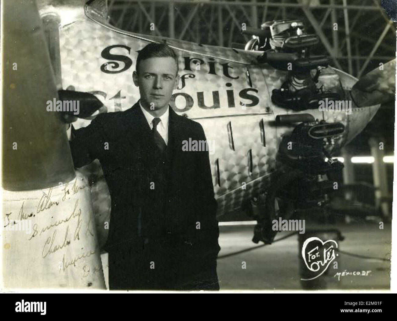 AC. Lind.C.007 Charles Lindbergh Stockfoto