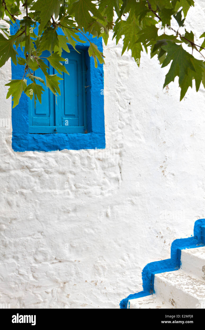 Traditionelle griechische Haus auf der Insel Kos in Griechenland Stockfoto