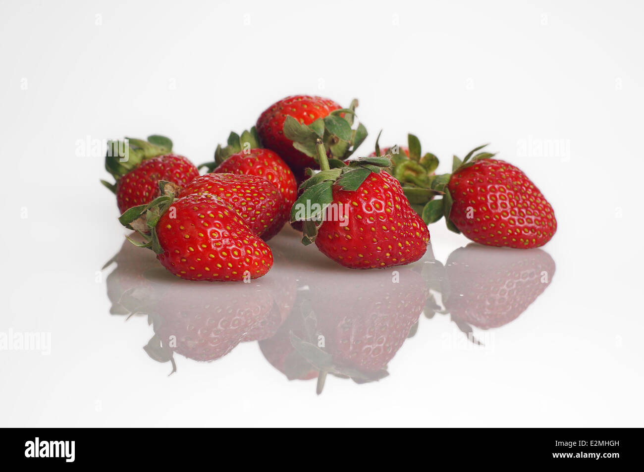 Erdbeeren Stockfoto Erdbeeren Stockfoto