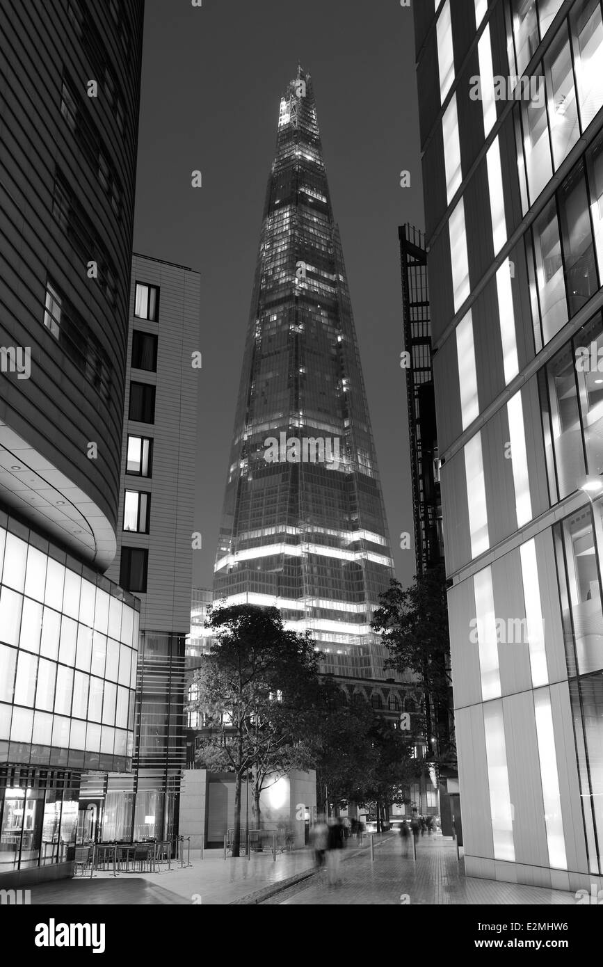 Der Shard und der urbanen Architektur Stockfoto