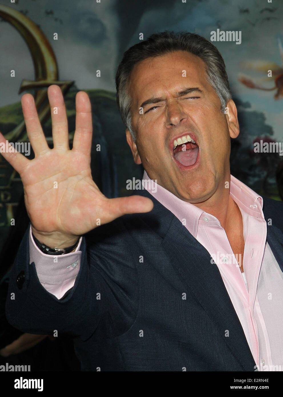 Bruce Campbell wo: Hollywood, Kalifornien, USA bei: 13 Feb 2013yesVision/WENN.com Stockfoto
