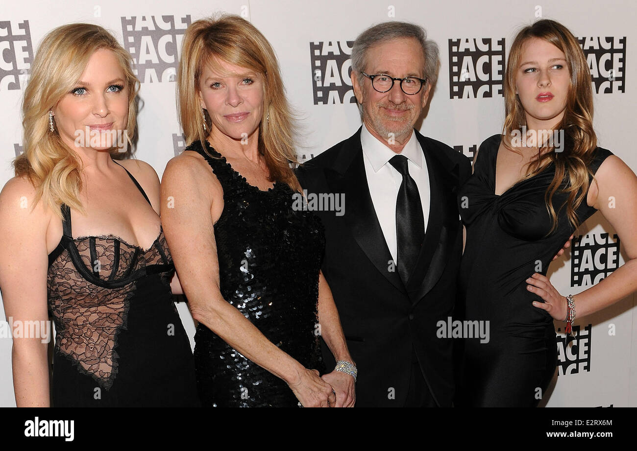 63. jährlichen ACE Eddie Awards statt bei The Beverly Hilton Hotel - Anreise mit: Kate Capshaw, Steven Spielberg, Jessica Capshaw Where: Los Angeles, California, Vereinigte Staaten von Amerika als: 16 Feb 2013niel Tanner/WENN.com Stockfoto