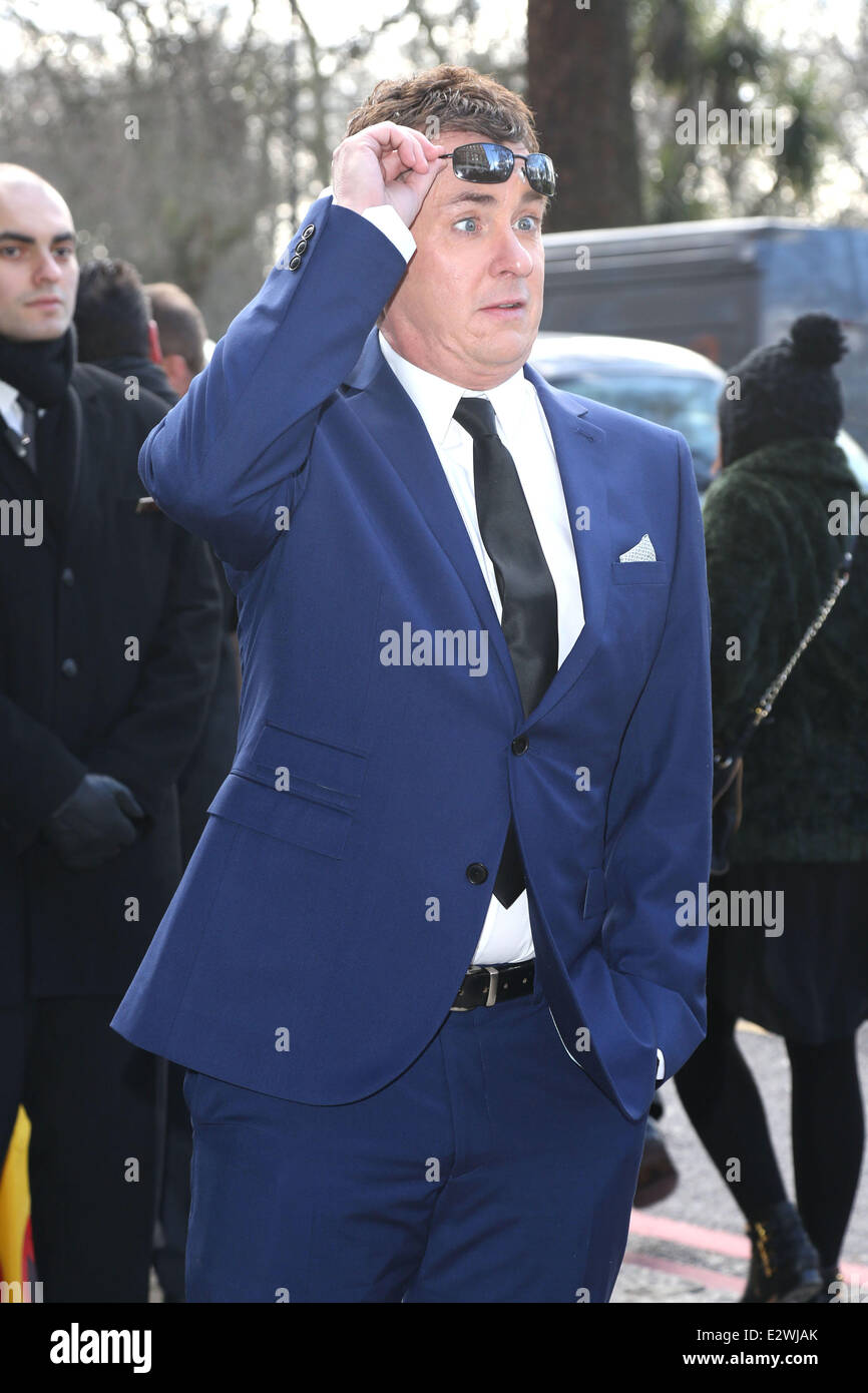 TRIC Awards 2013 statt auf das Grosvenor House Hotel - Anreise mit: Shane Ritchie Where: London, Vereinigtes Königreich bei: 12. März 2013 Stockfoto