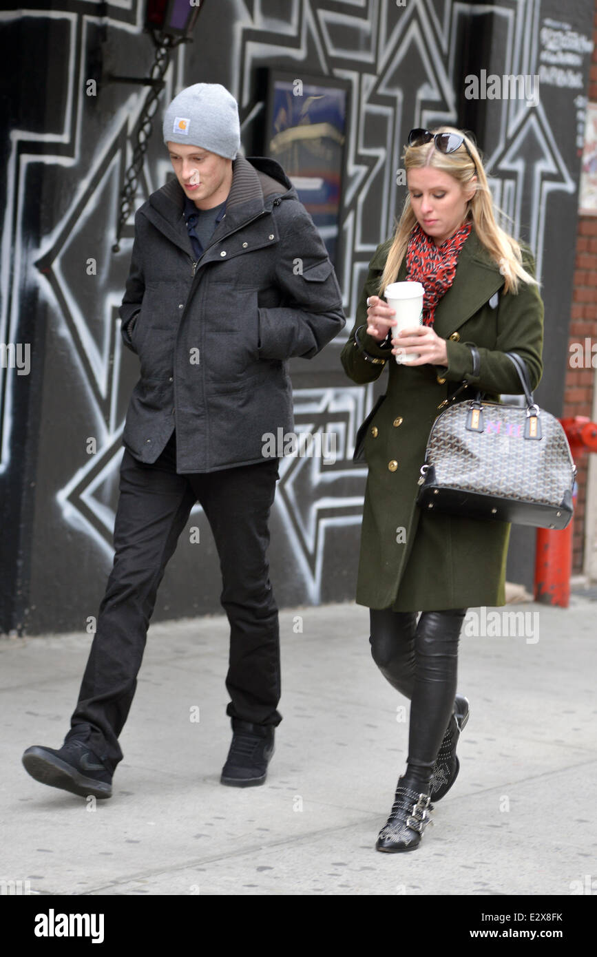 Nicky Hilton und James Rothschild unterwegs in SoHo nach dem Absetzen