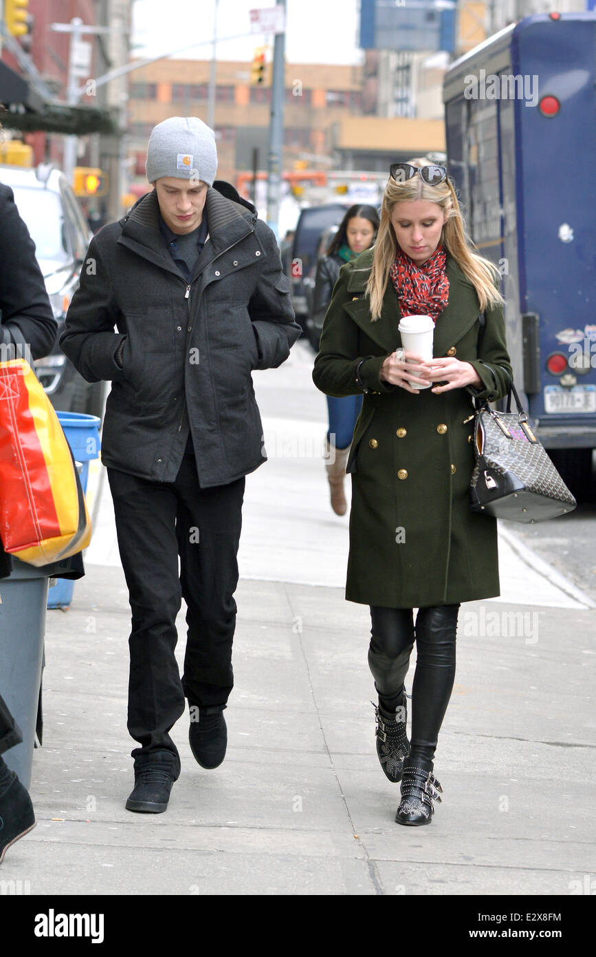 Nicky Hilton und James Rothschild unterwegs in SoHo nach dem Absetzen